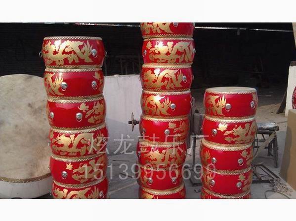 燙金龍扁鼓